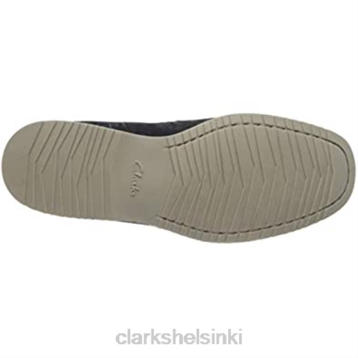 navy mokkanahka clarks miesten noonan step venekenkä Clarks miehet 2DHN499 laivastonsininen mokka