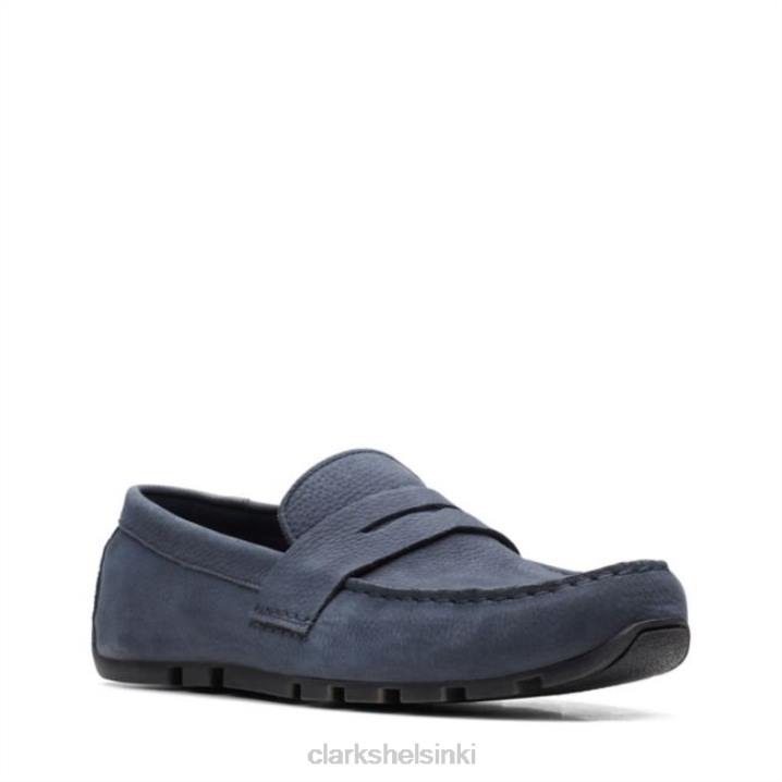 navy nubuck oswick bar navy nubuck clarks Clarks miehet 2DHN5644 laivaston nubukki