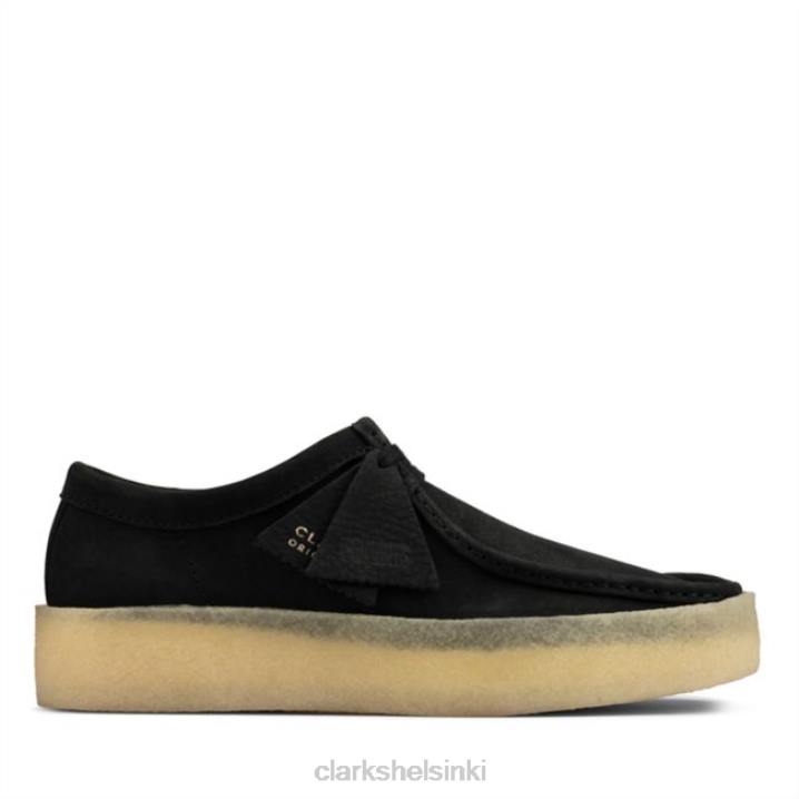 nubuck clarks wallabee kuppi Clarks miehet 2DHN5515 musta nubukki