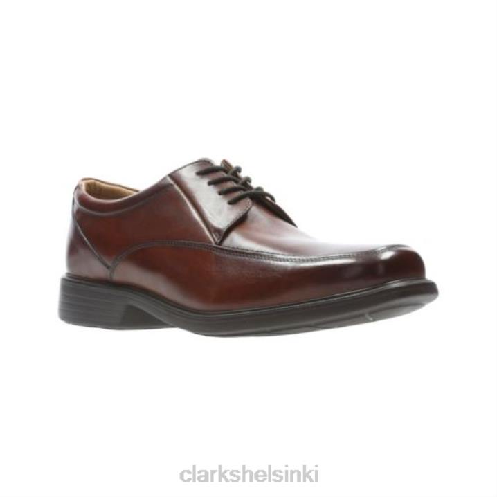 ruskea nahka clarks boone Clarks miehet 2DHN4515 ruskea nahka