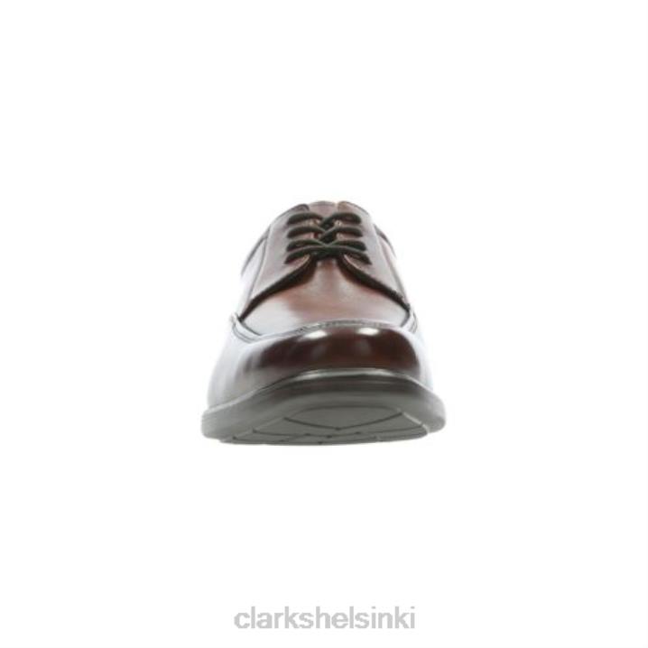 ruskea nahka clarks boone Clarks miehet 2DHN4515 ruskea nahka