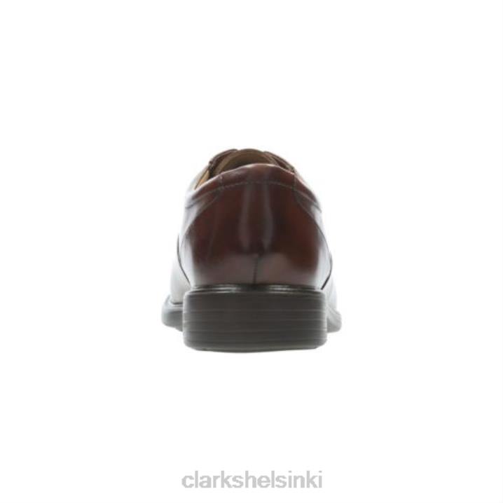 ruskea nahka clarks boone Clarks miehet 2DHN4515 ruskea nahka