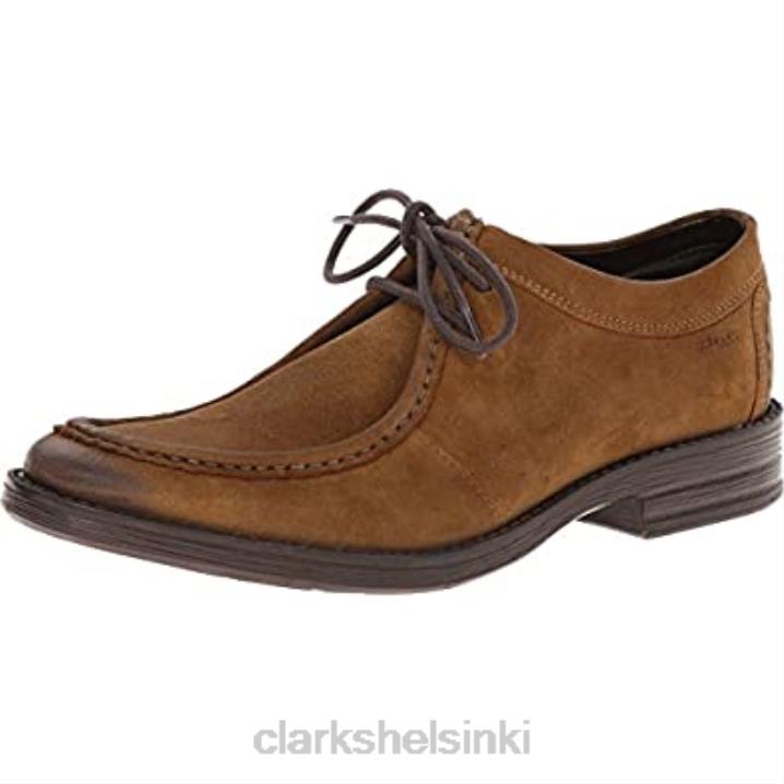 ruskea nahka clarks miesten delsrise Clarks miehet 2DHN2608 ruskea nahka