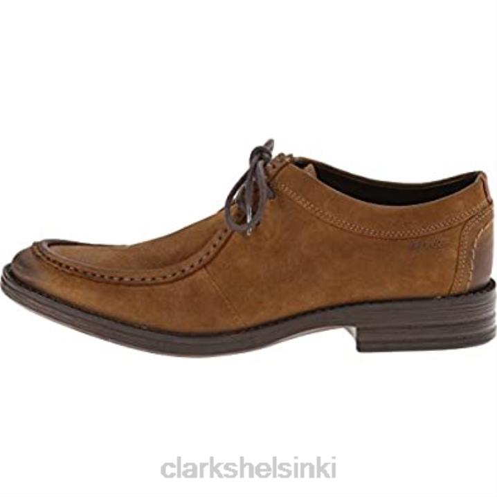 ruskea nahka clarks miesten delsrise Clarks miehet 2DHN2608 ruskea nahka