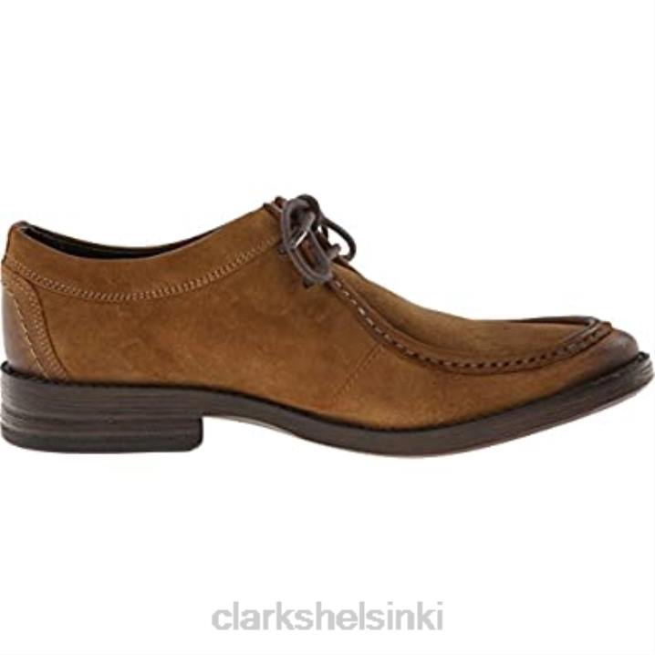 ruskea nahka clarks miesten delsrise Clarks miehet 2DHN2608 ruskea nahka