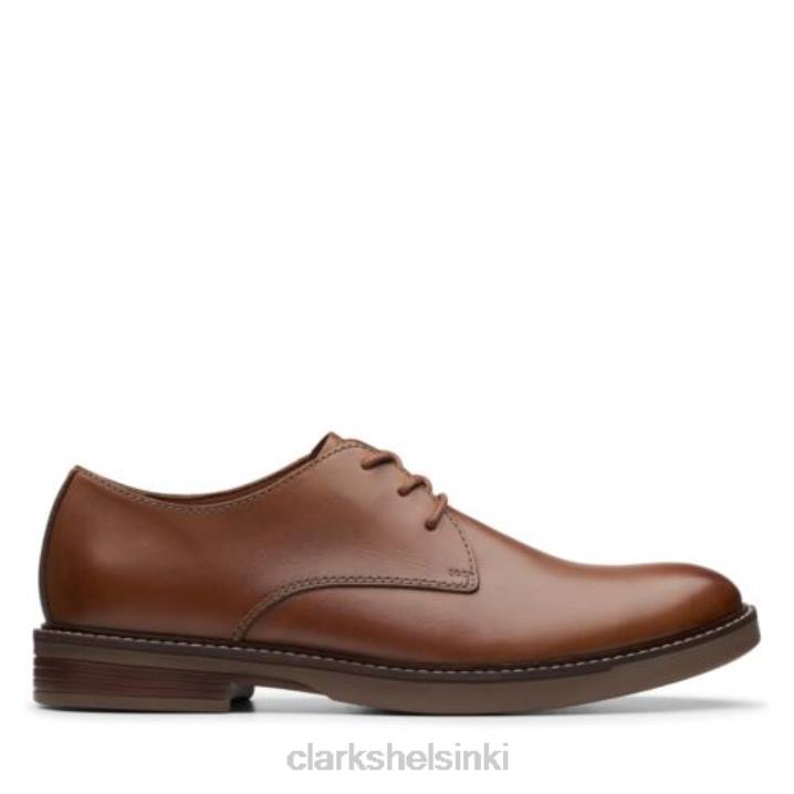 ruskea nahka paulson plain clarks Clarks miehet 2DHN4484 ruskea nahka