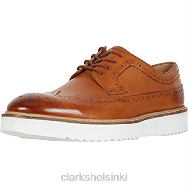 rusketus nahka miesten ernest limit kengät clarks Clarks miehet 2DHN1148 ruskea nahka