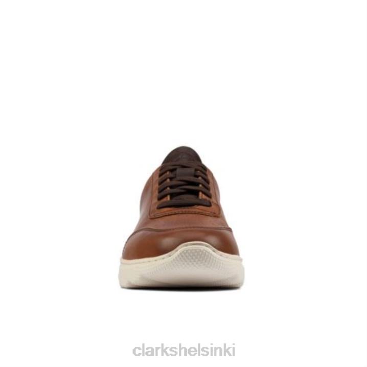 sprint lite pitsi clarks tan nahkaa Clarks miehet 2DHN4533 ruskea nahka