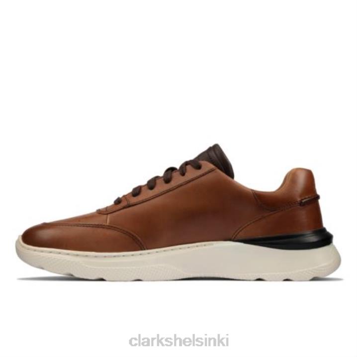 sprint lite pitsi clarks tan nahkaa Clarks miehet 2DHN4533 ruskea nahka
