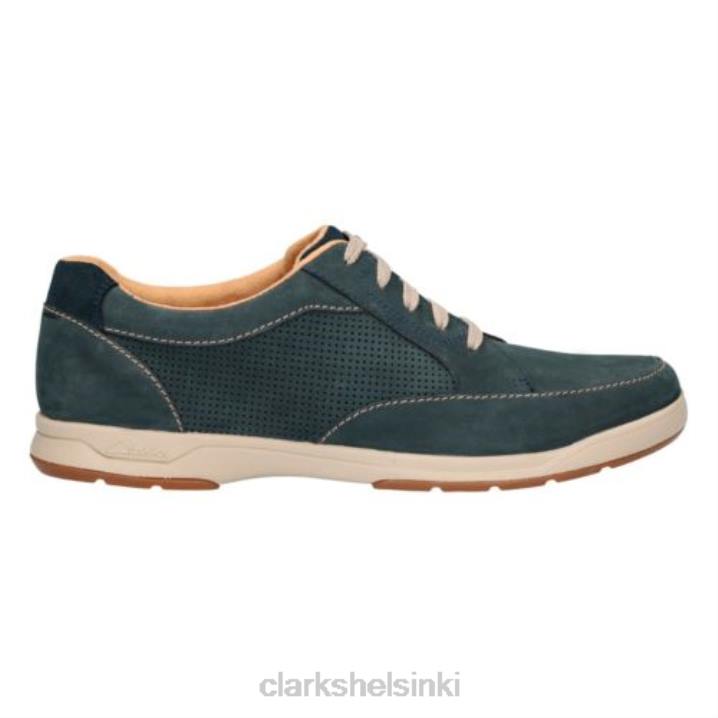 stafford park5 navy nubuck clarks Clarks miehet 2DHN4518 laivaston nubukki