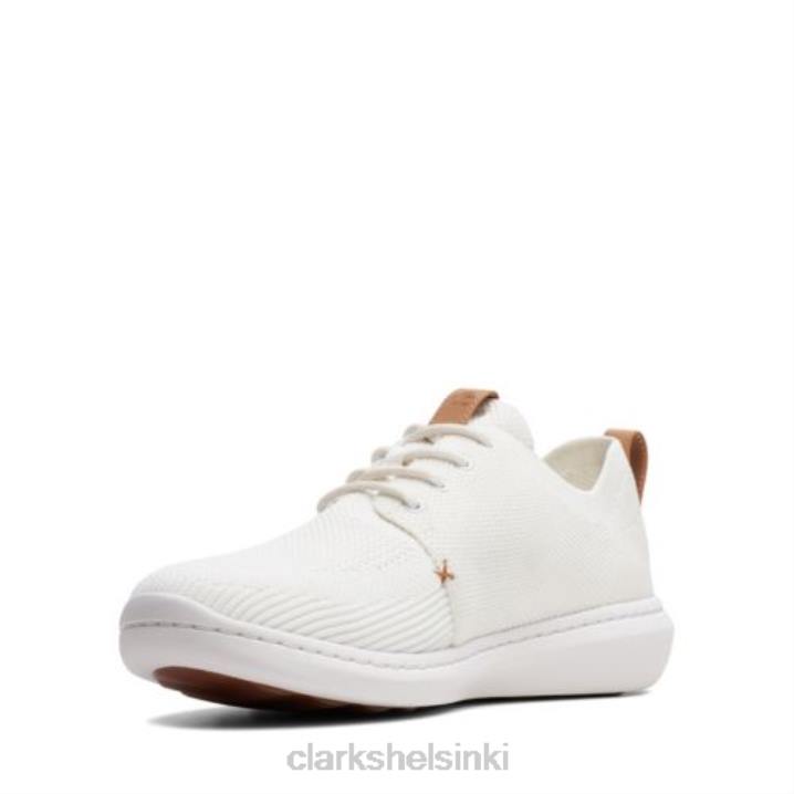 step urban mix clarks white Clarks miehet 2DHN4437 valkoinen
