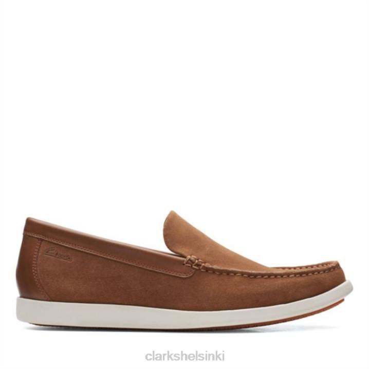 tan combi ferius creek tan combi clarks Clarks miehet 2DHN5588 rusketuskombi