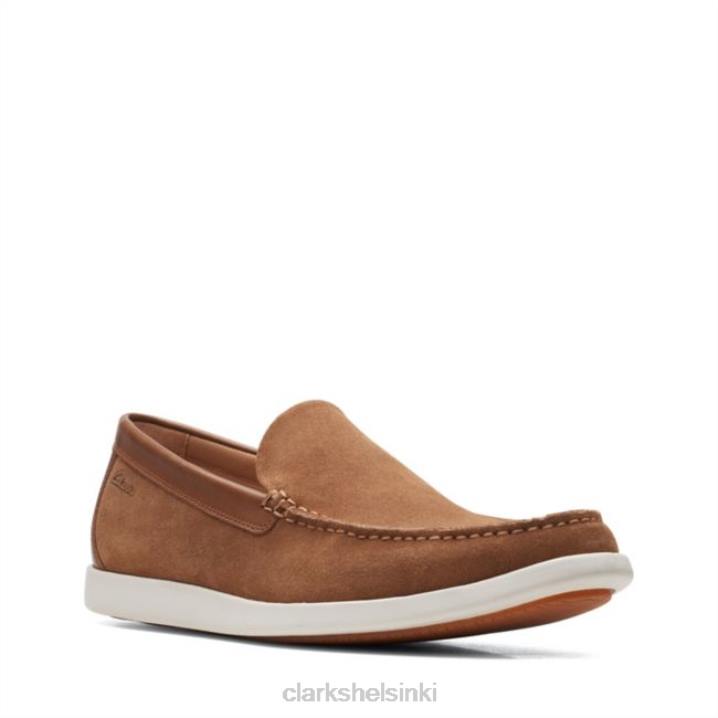 tan combi ferius creek tan combi clarks Clarks miehet 2DHN5588 rusketuskombi