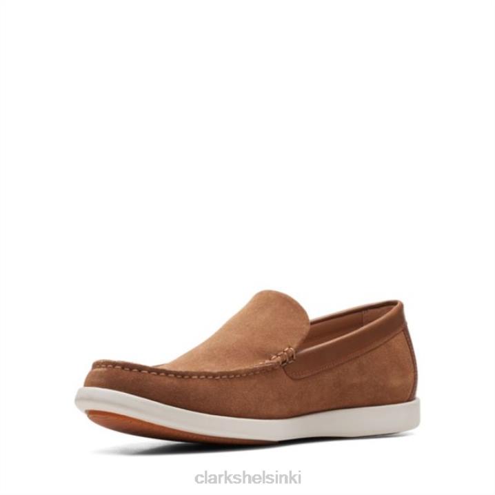tan combi ferius creek tan combi clarks Clarks miehet 2DHN5588 rusketuskombi