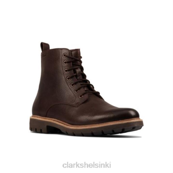 tummanruskea clarks batcombe hi2 Clarks miehet 2DHN4547 tumman ruskea