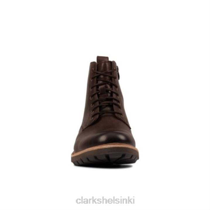 tummanruskea clarks batcombe hi2 Clarks miehet 2DHN4547 tumman ruskea