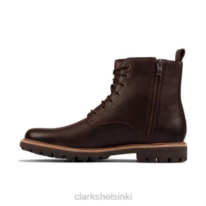 tummanruskea clarks batcombe hi2 Clarks miehet 2DHN4547 tumman ruskea
