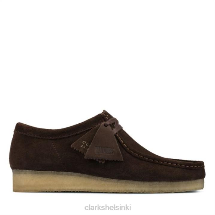 tummanruskea mokka clarks wallabee Clarks miehet 2DHN6603 tummanruskea mokka