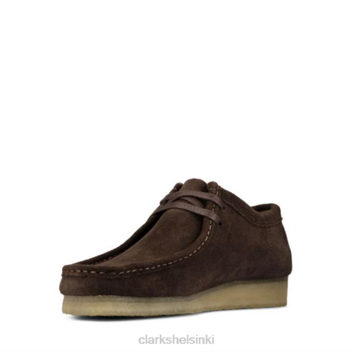 tummanruskea mokka clarks wallabee Clarks miehet 2DHN6603 tummanruskea mokka