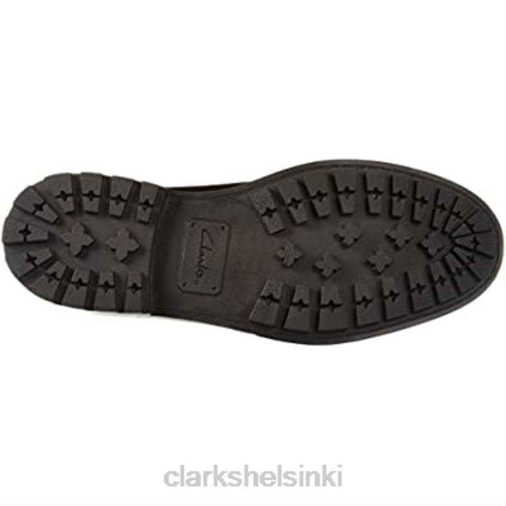 tummanruskea nahkainen clarks miesten curington walk mokasiini Clarks miehet 2DHN2288 tummanruskeaa nahkaa