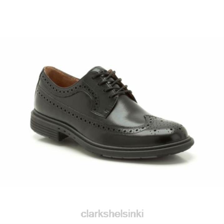 un limit black clarks Clarks miehet 2DHN4502 musta