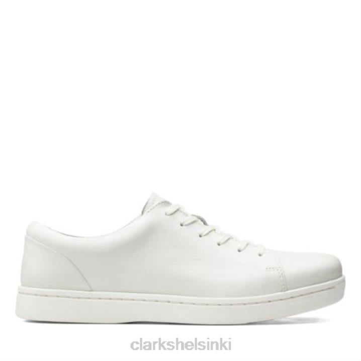 valkoinen nahka clarks kitna lo Clarks miehet 2DHN4536 valkoista nahkaa