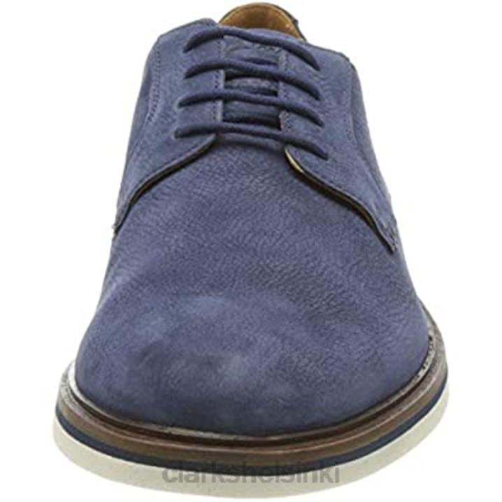 clarks sininen miesten malwood plaoxford Clarks miehet 2DHN1513 sininen