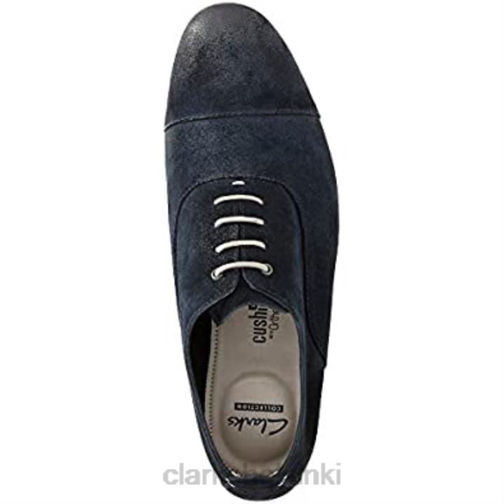 clarks tummansininen miesten chinley-lippis oxford Clarks miehet 2DHN929 tummansininen