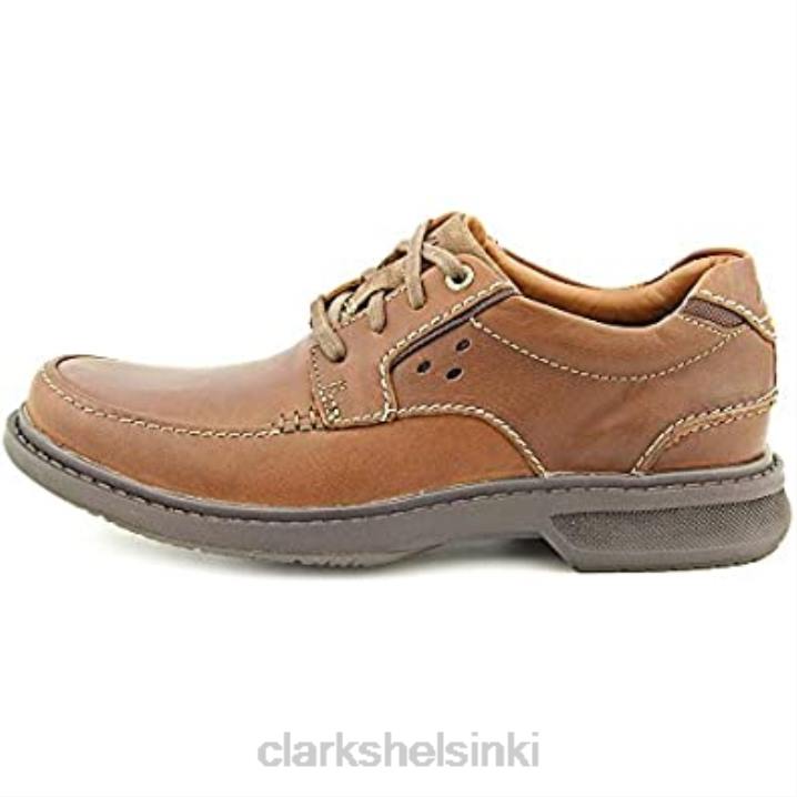 clarks wavecenter ave miesten ruskeat moc nahkaiset oxfords-kengät Clarks miehet 2DHN737