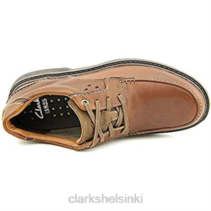 clarks wavecenter ave miesten ruskeat moc nahkaiset oxfords-kengät Clarks miehet 2DHN737