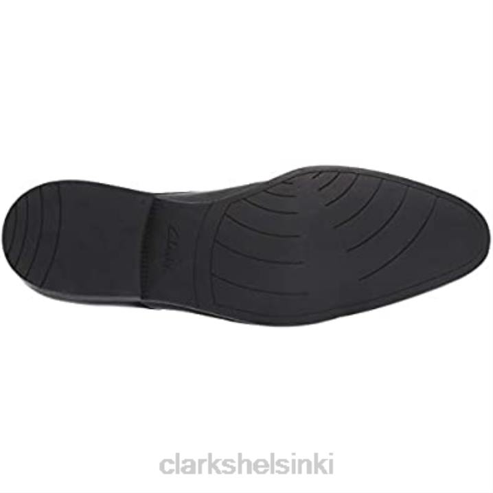 miesten bampton-lippis oxford clarks mustaa nahkaa Clarks miehet 2DHN2837