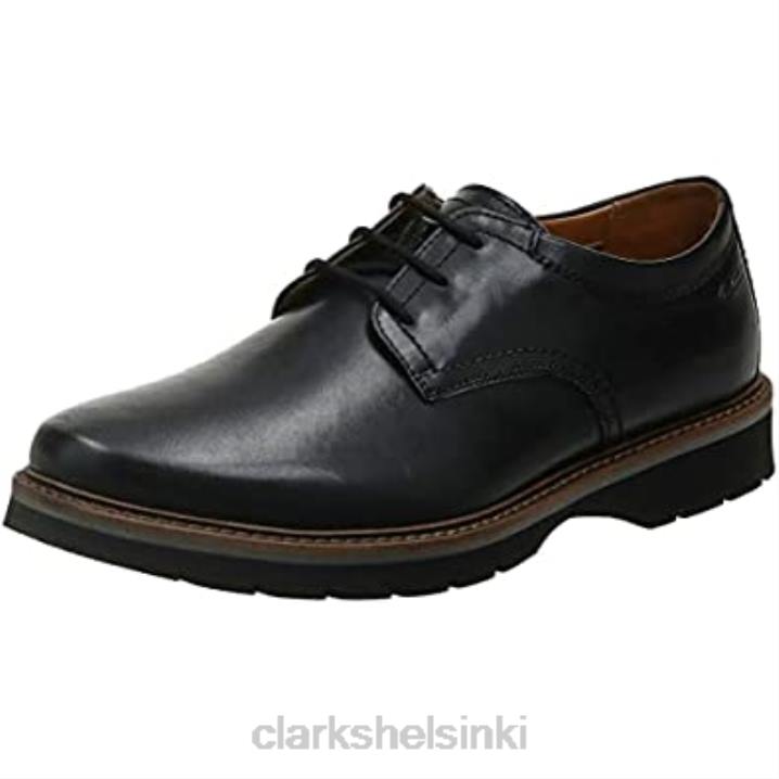 miesten bayhill plaoxford clarks musta nahka Clarks miehet 2DHN2351 musta nahka