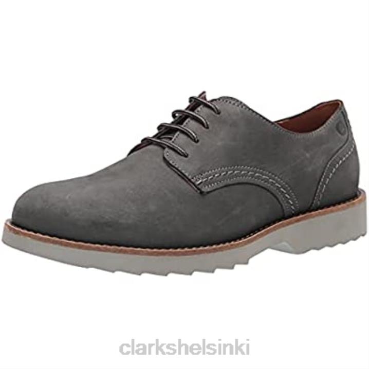 miesten fallhill plaoxford clarks harmaa nubukki Clarks miehet 2DHN1367 harmaa nubukki