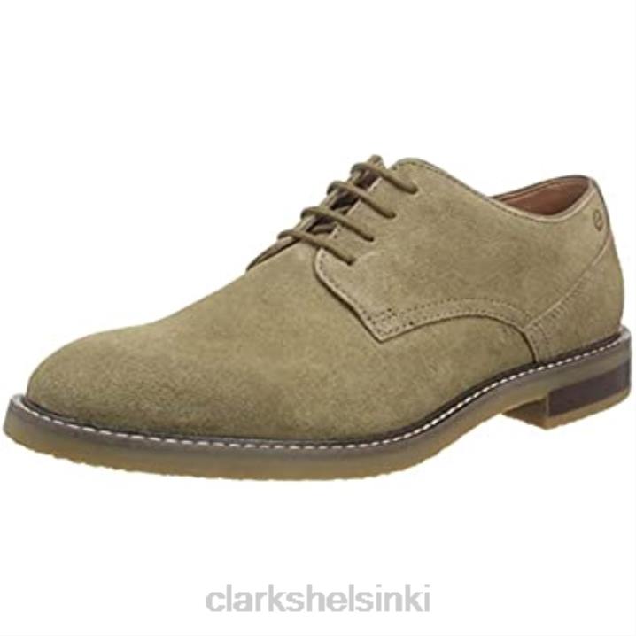 miesten jaxen low oxford oliivi mokkanahka clarks Clarks miehet 2DHN1062 oliivi mokka
