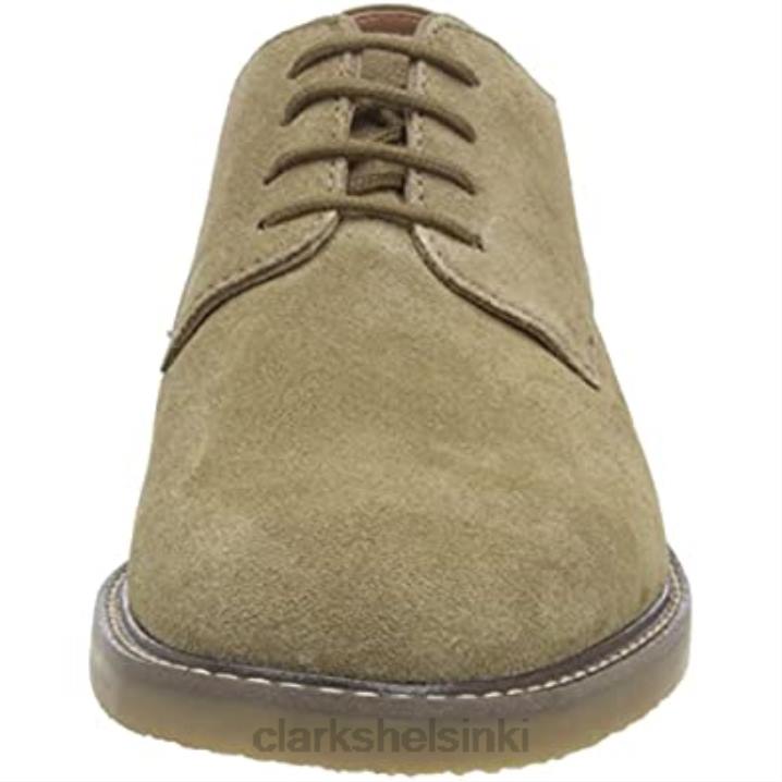 miesten jaxen low oxford oliivi mokkanahka clarks Clarks miehet 2DHN1062 oliivi mokka