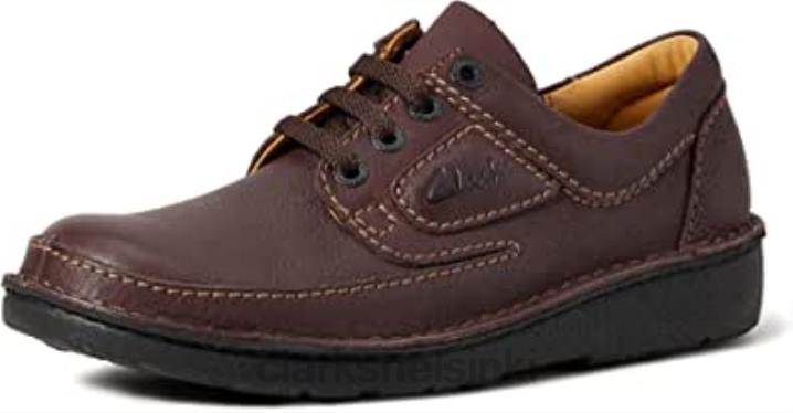 miesten luonto ii oxford flat clarks ruskea Clarks miehet 2DHN2175 ruskea