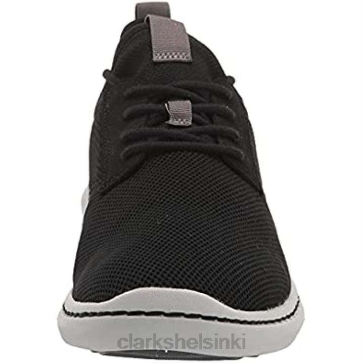miesten step urban low oxford mustat tekstiiliklarkit Clarks miehet 2DHN1254 musta tekstiili