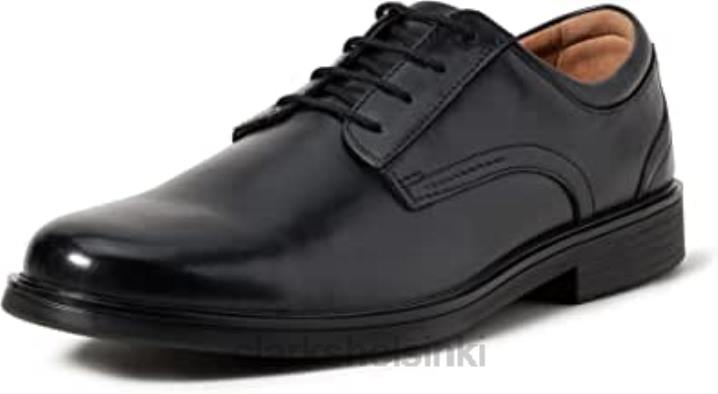 miesten un aldric park oxford flat clarks musta Clarks miehet 2DHN1599 musta nahka