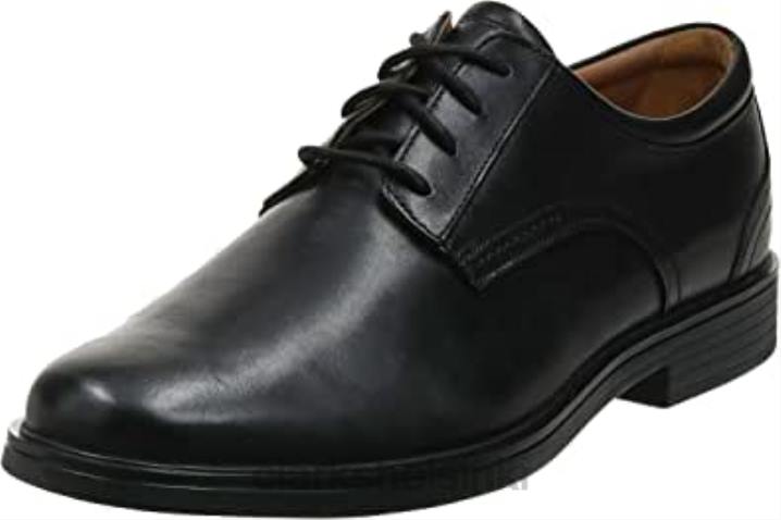 miesten un aldric pitsi oxford flat musta nahka clarks Clarks miehet 2DHN2182