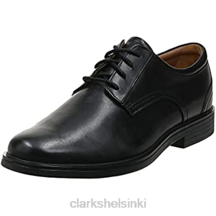 miesten un aldric pitsi oxford flat musta nahka clarks Clarks miehet 2DHN2182