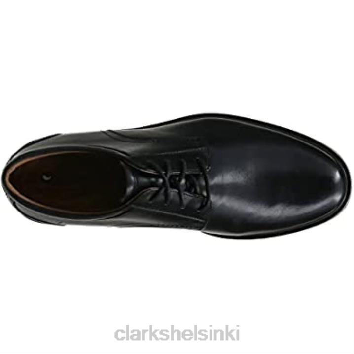 miesten un aldric pitsi oxford flat musta nahka clarks Clarks miehet 2DHN2182