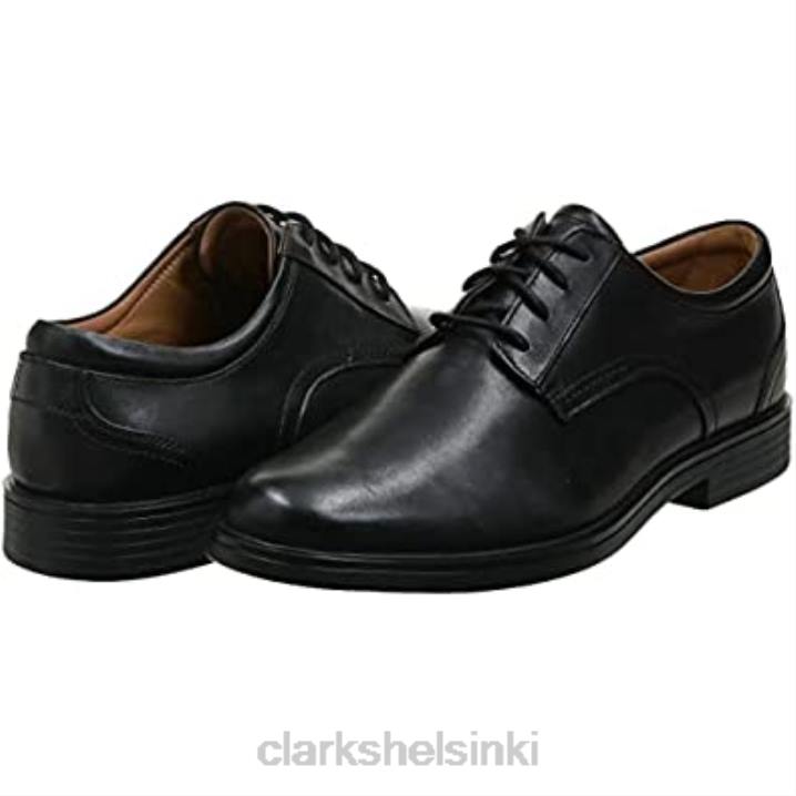 miesten un aldric pitsi oxford flat musta nahka clarks Clarks miehet 2DHN2182