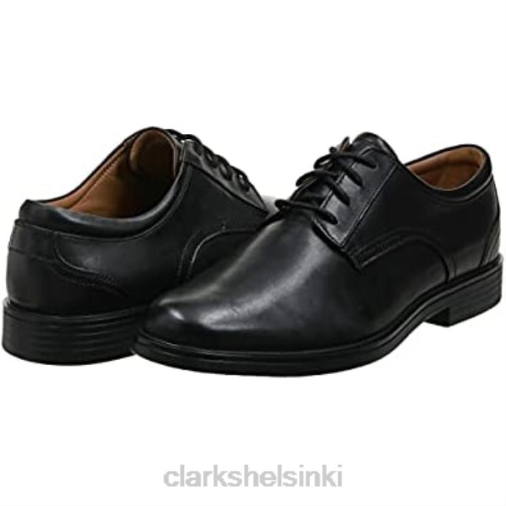 miesten un aldric pitsi oxford flat musta nahka clarks Clarks miehet 2DHN2182