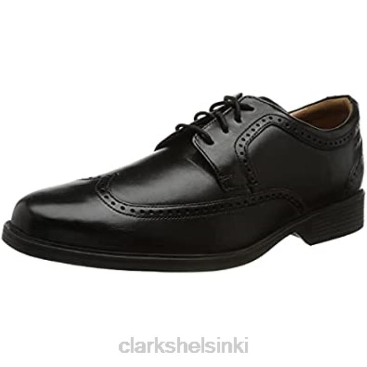 musta clarks miesten whiddon wing oxford Clarks miehet 2DHN336 musta nahka