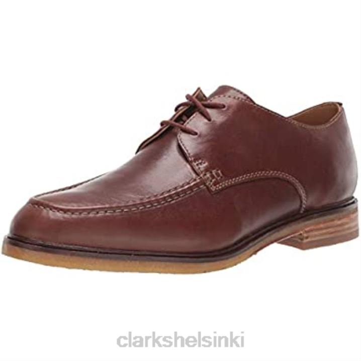 tummanruskea nahka clarks miesten clarkdale esiliina oxford Clarks miehet 2DHN2336 tummanruskea nahka