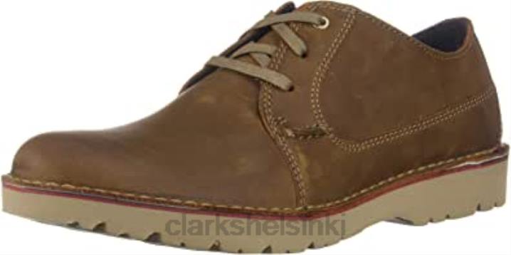 tummanruskea nahka clarks miesten vargo plaoxford Clarks miehet 2DHN1051 tummanruskea nahka