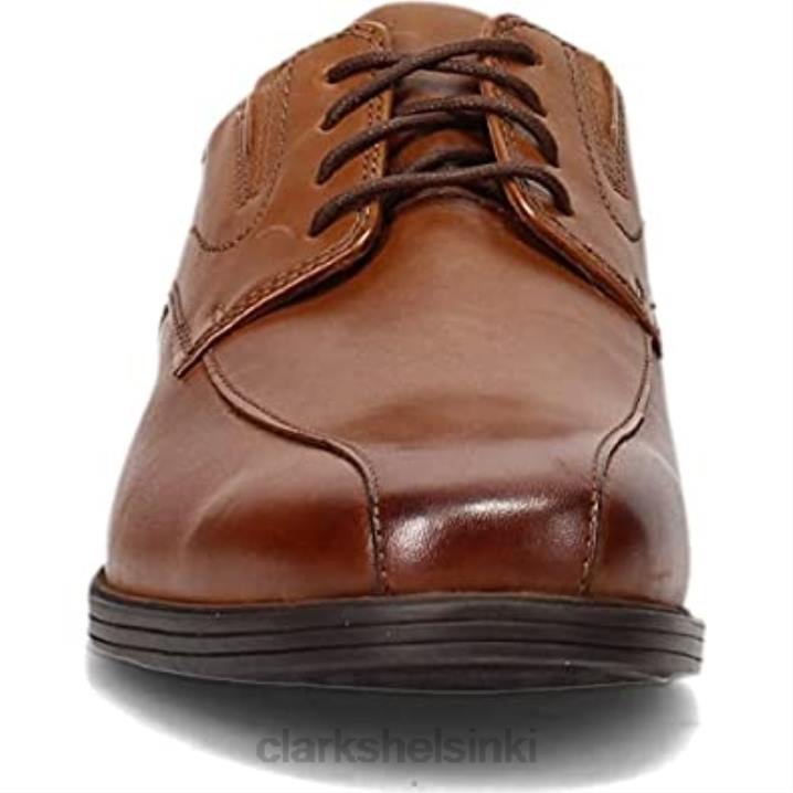 tummanruskea nahka clarks miesten whiddon pace oxford Clarks miehet 2DHN323