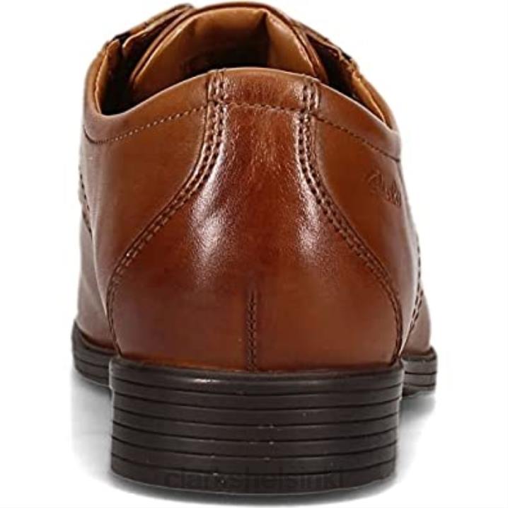 tummanruskea nahka clarks miesten whiddon pace oxford Clarks miehet 2DHN323
