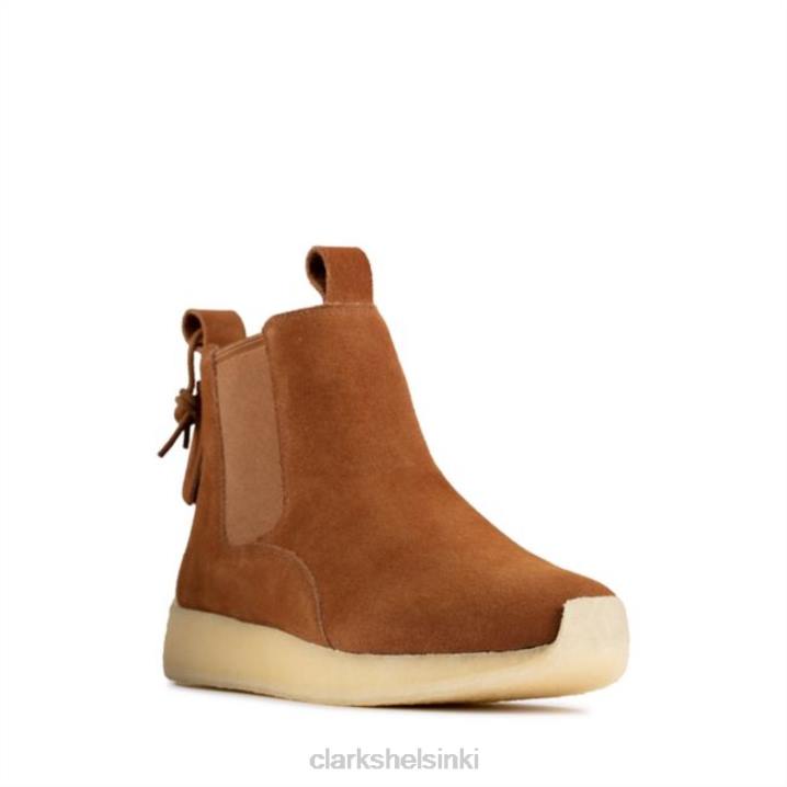 clarks dark tan radlett dark tan Clarks miehet 2DHN6793 tumma rusketus