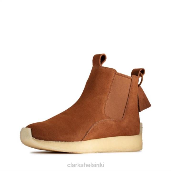 clarks dark tan radlett dark tan Clarks miehet 2DHN6793 tumma rusketus